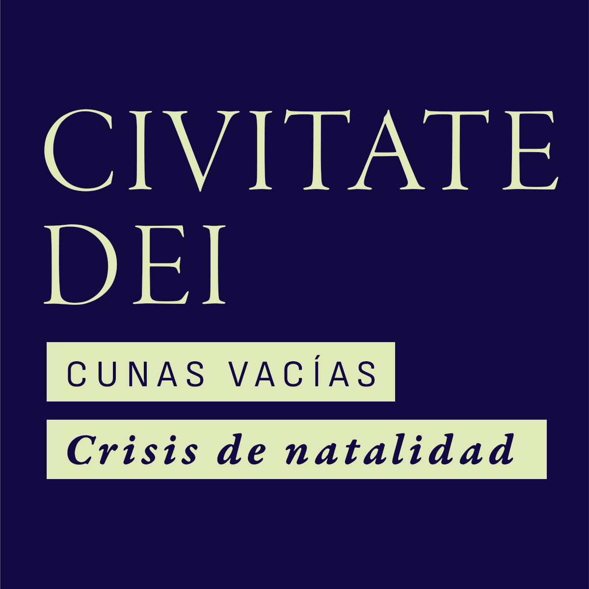 Cunas vacías: Crisis de natalidad